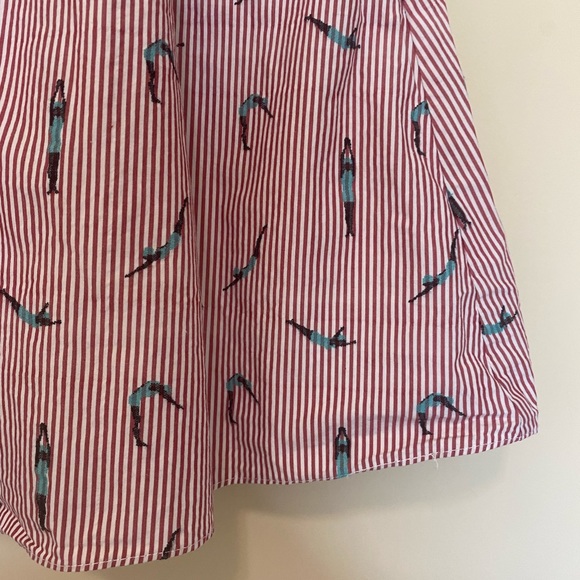 CLOSE-OUT SALE: Anthropologie Retro Divers Dress Sz 2P - Picture 5 of 10
